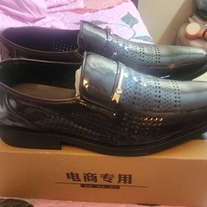Fashion to Figure Glossy Black Loafers